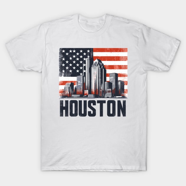 Houston T-Shirt by Vehicles-Art